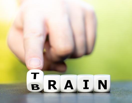 Letters train brain